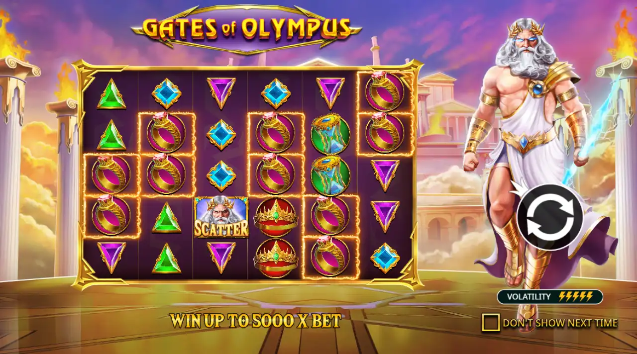 Gates of Olympus φρουτάκι ελληνικής μυθολογίας