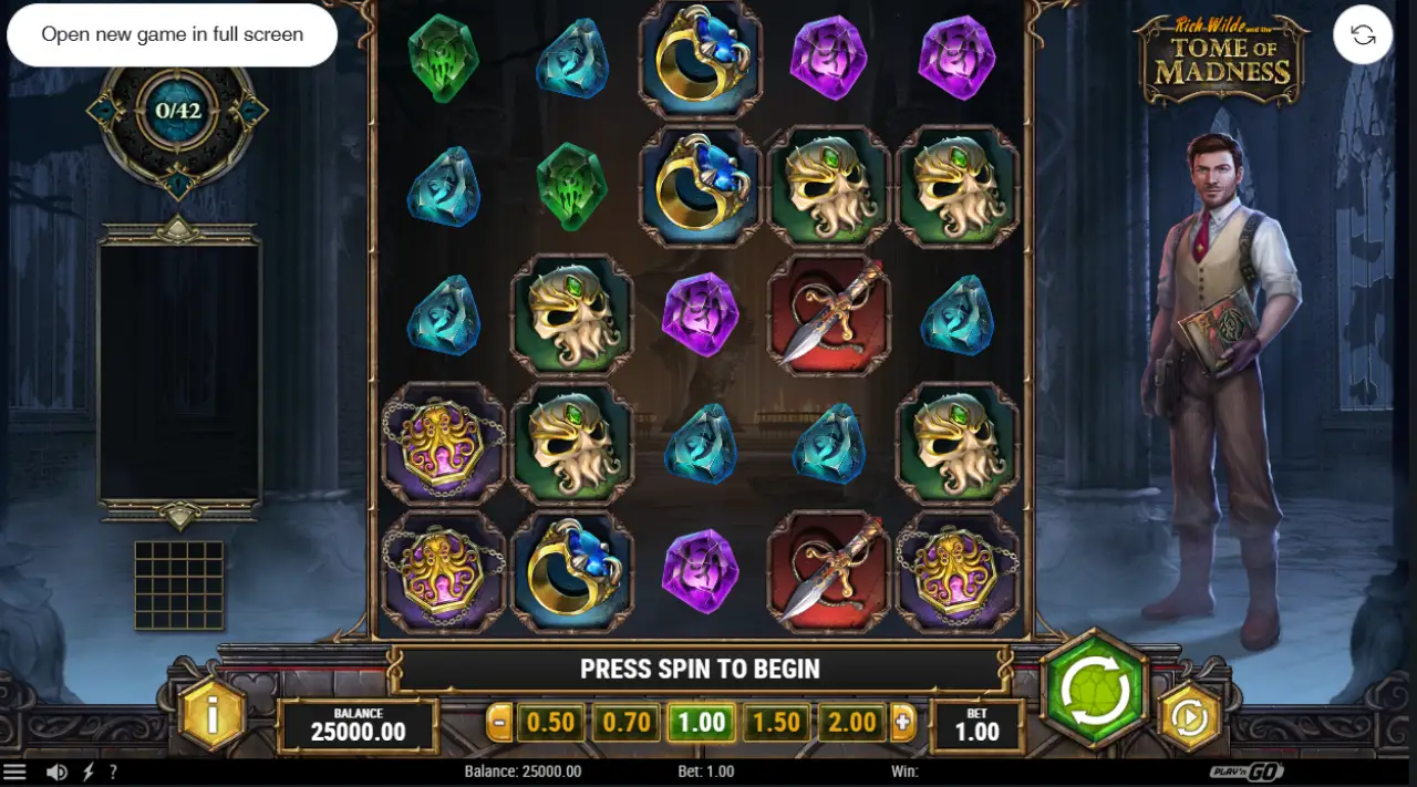 Tome of Madness φρουτάκι cascade με Portal